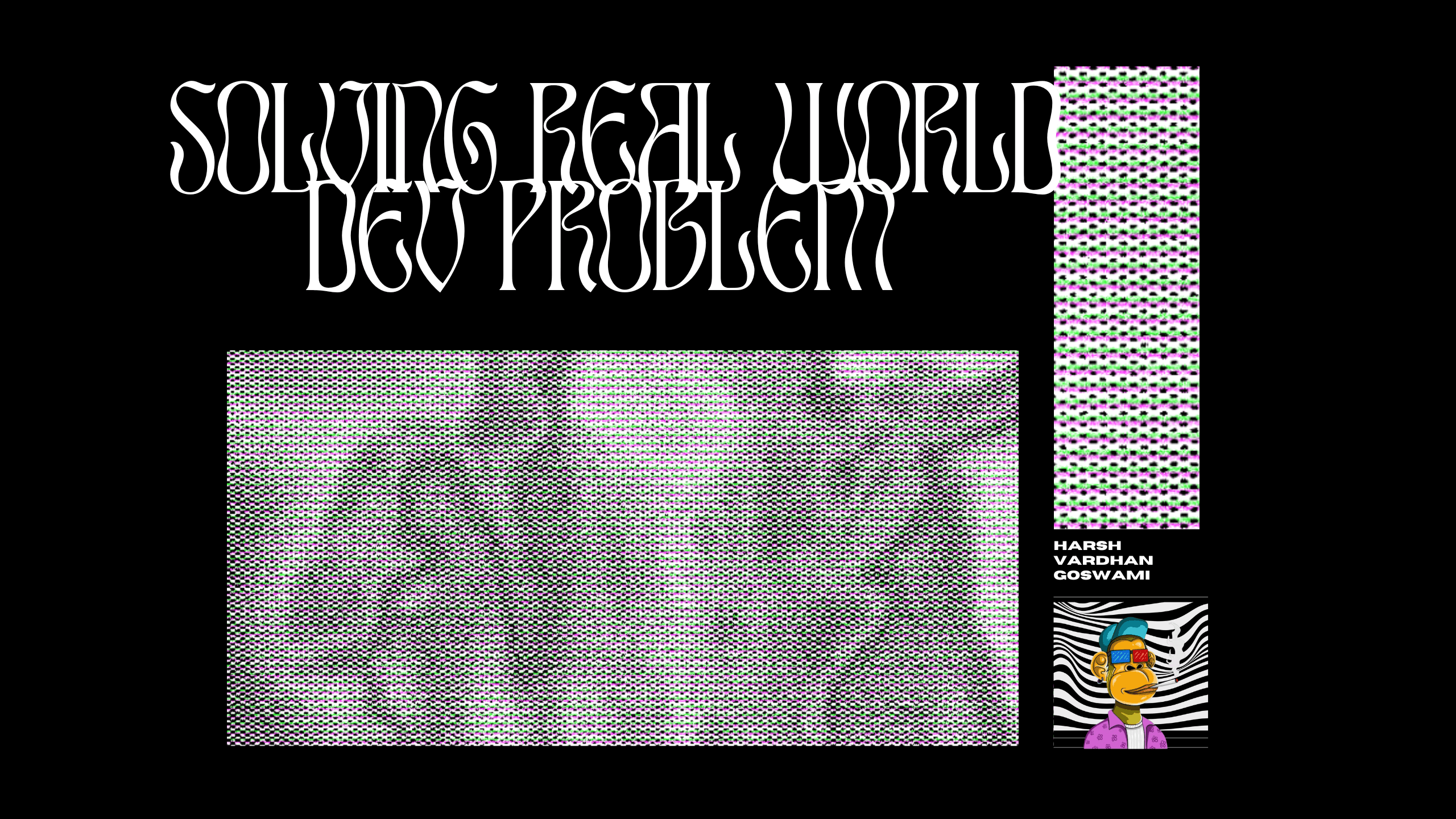 Solving real-world dev problem #1